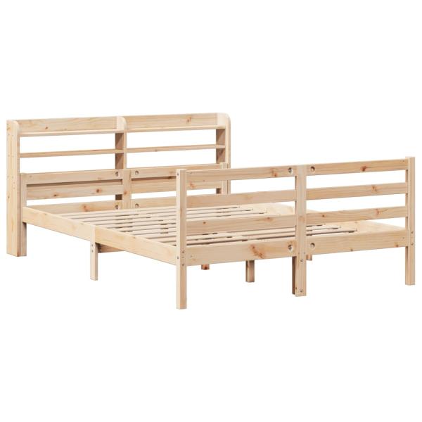 Bettgestell mit Kopfteil ohne Matratze 150x200 cm