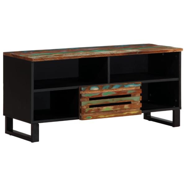 ARDEBO.de - TV-Schrank 100x34x46 cm Massivholz Akazie