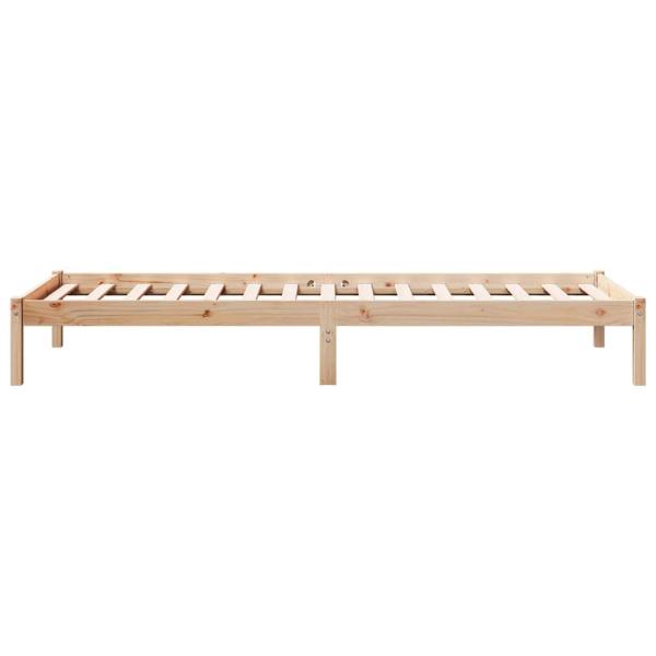 Massivholzbett Extra Lang ohne Matratze 100x210 cm Kiefernholz