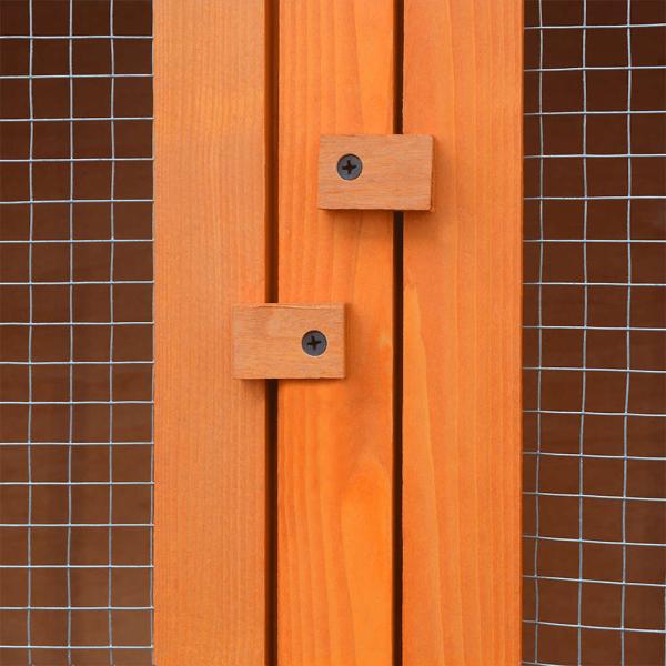 Kleintier-/Kaninchenstall 6 Boxen Holz