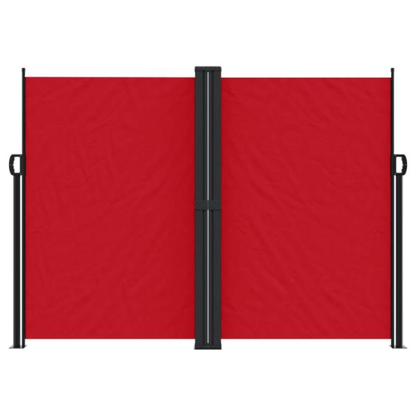 Seitenmarkise Ausziehbar Rot 180x1200 cm
