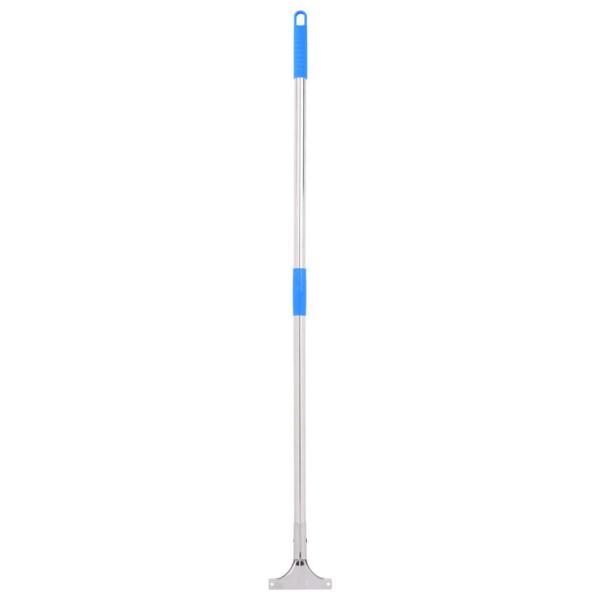 Wasserschieber mit Stielen 5 Stk. 55x122,5 cm Stahl und Gummi