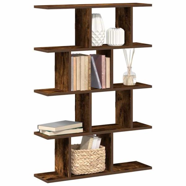 ARDEBO.de - Würfelregal 12 Fächer Räuchereiche Holzwerkstoff