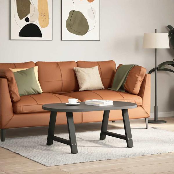 ARDEBO.de - Couchtischbeine A-Form 2 Stk. Schwarz 70x(42-43) cm Stahl