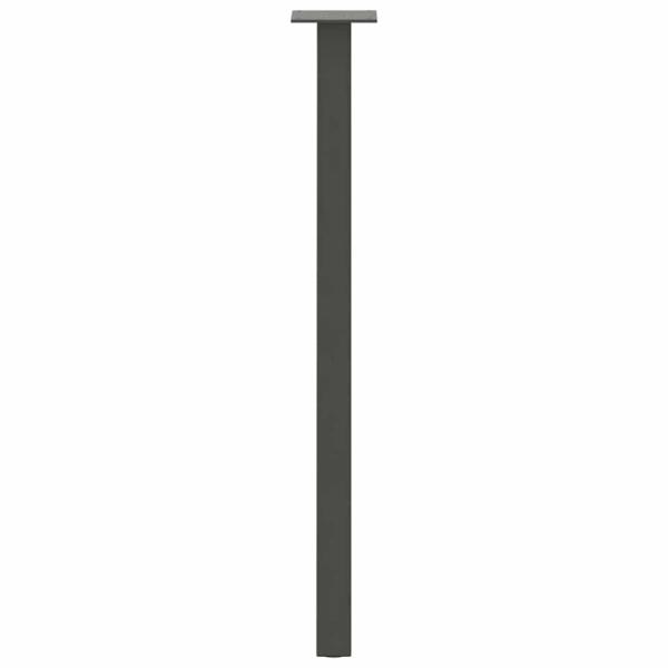 Konsolentischbeine 4 Stk. Anthrazit 72 cm Stahl