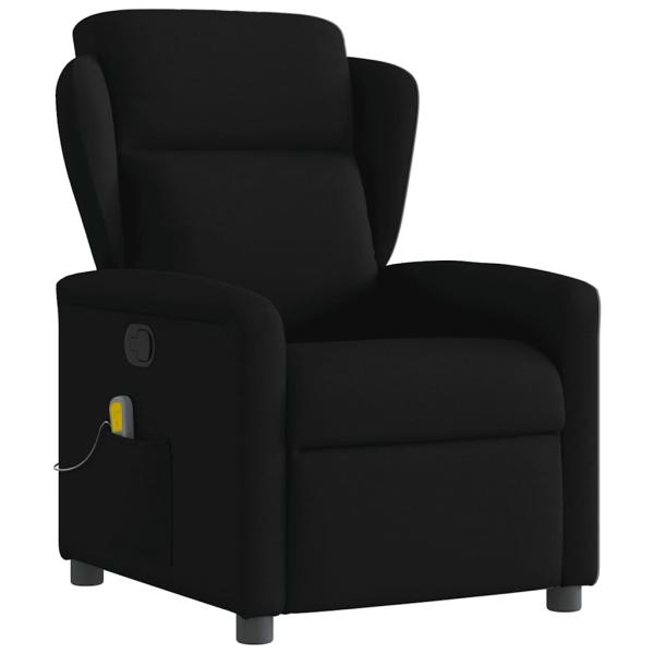 ARDEBO.de - Massagesessel Schwarz Stoff