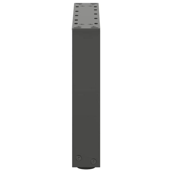 Couchtischbeine U-Form 2 Stk. Anthrazit 40x(30-31) cm Stahl