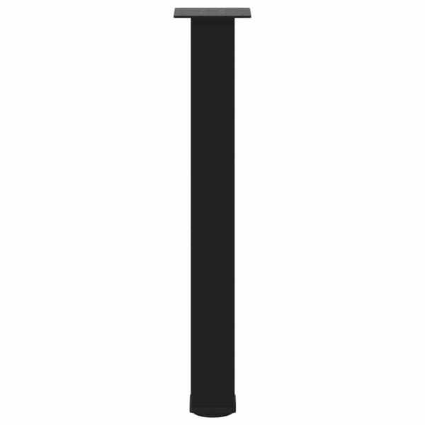 Konsolentischbeine 4 Stk. Schwarz 72-74 cm Stahl