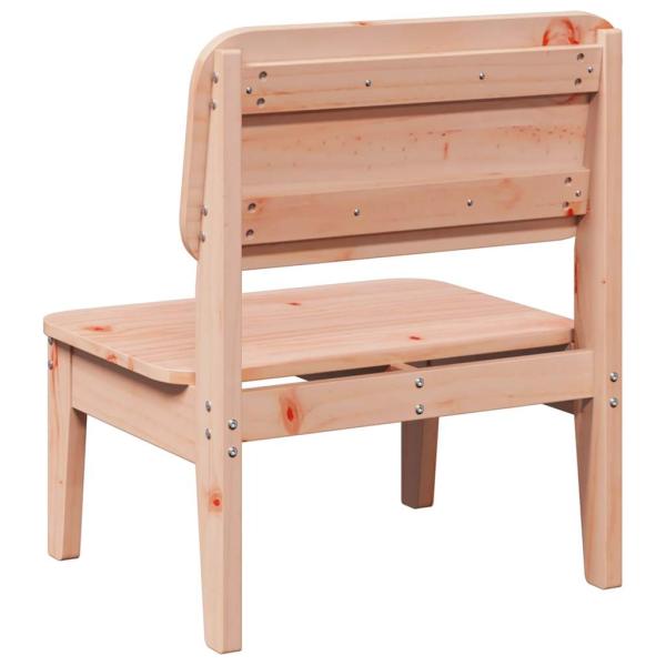 Gartenst?hle 2 Stk. 60x52,5x72 cm Massivholz Douglasie