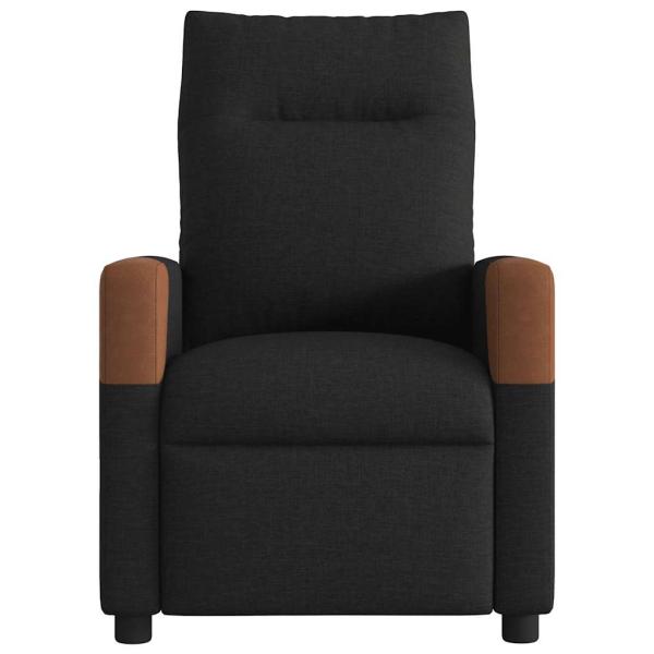Massagesessel Schwarz Stoff