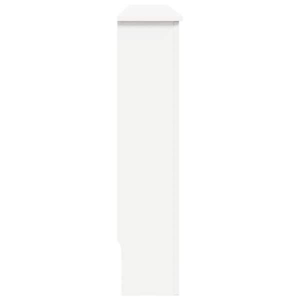 Heizkörperabdeckung Weiß 152x19x81,5 cm MDF