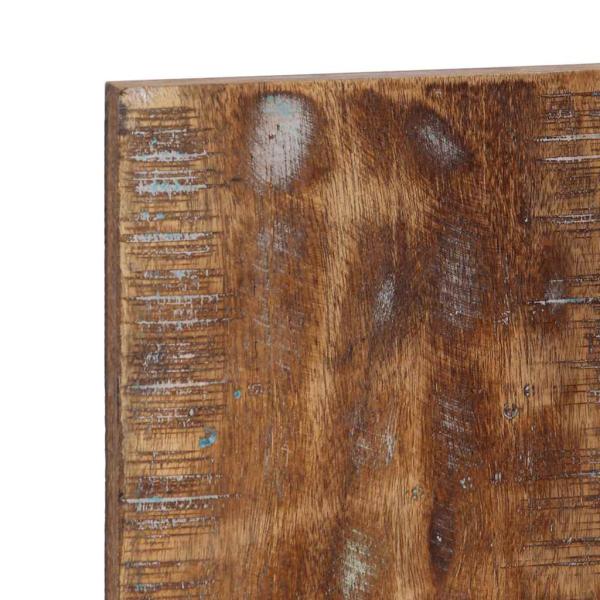 Kopfteil Mehrfarbig 120 cm Massivholz Altholz