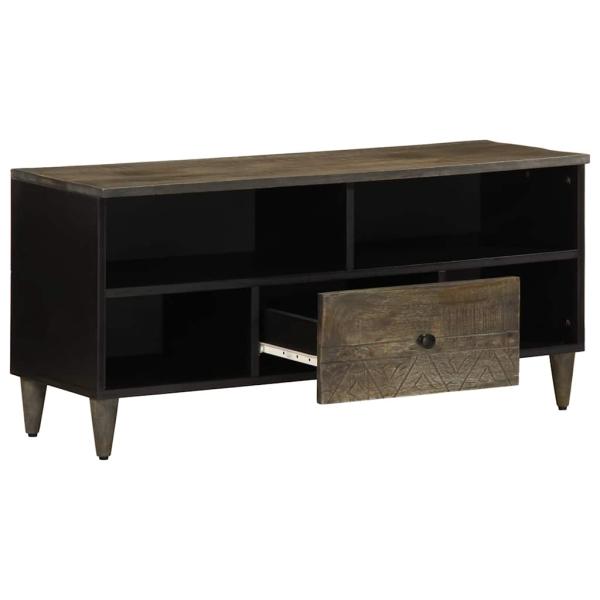 TV-Schrank 100x33x46 cm Massivholz Mango