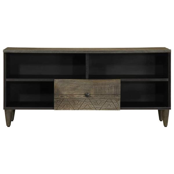TV-Schrank 100x33x46 cm Massivholz Mango