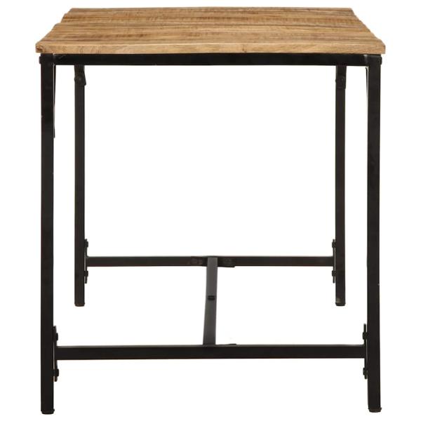 Esstisch 140x70x75 cm Raues Massivholz Mango