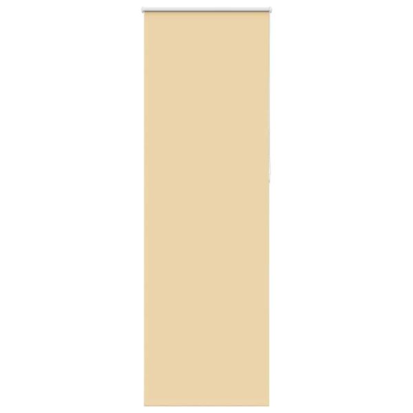 Verdunkelungsrollo Beige 65x210cm Stoffbreite 60,7 cm Polyester