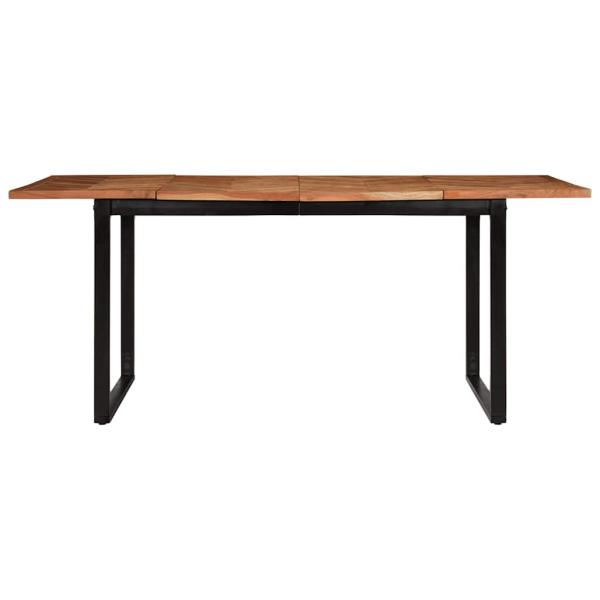 Esstisch 180x90x75 cm Massivholz Akazie