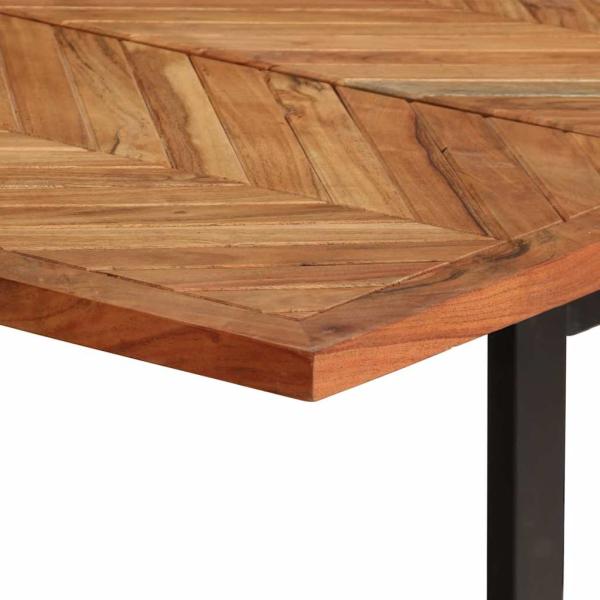 Esstisch 180x90x75 cm Massivholz Akazie