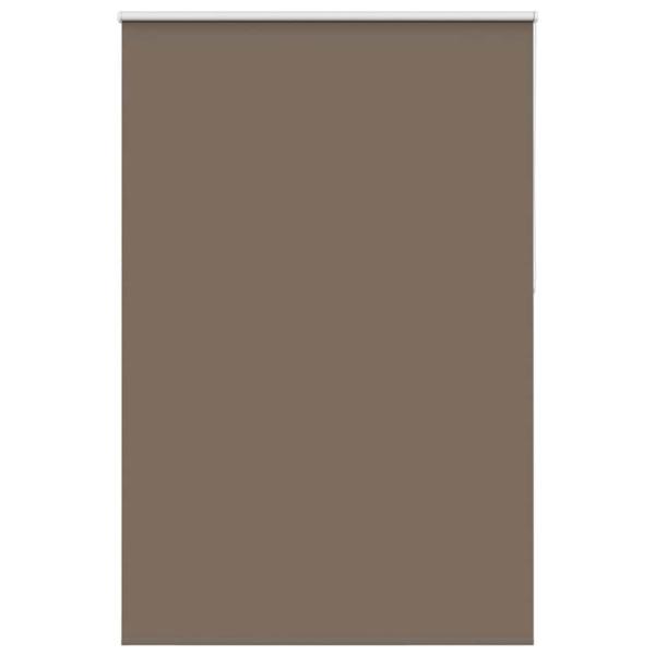Verdunkelungsrollo Kaffeebraun 160x210 cm Stoffbreite 156,6 cm