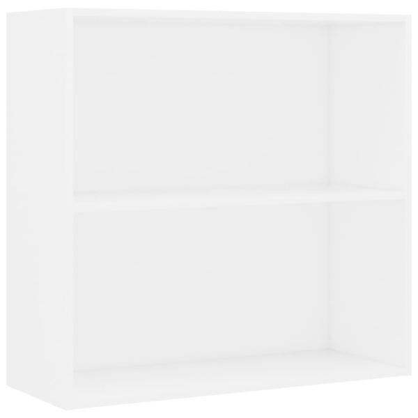 B?cherregal Wei? 80x30x76,5 cm Holzwerkstoff