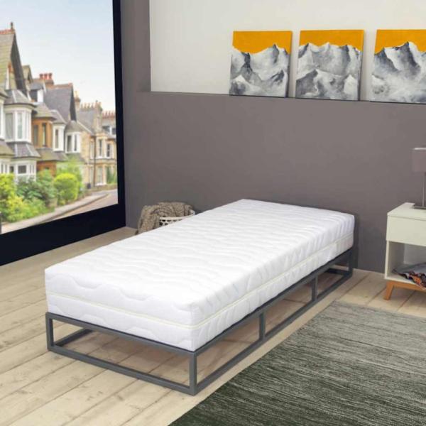 ARDEBO.de - Matratze 80 x 200 cm 7 Zonen Taschenfedern 20 cm H3