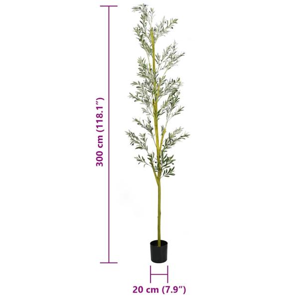 Olivenbaum Künstlich 1000 Blätter 300 cm Grün