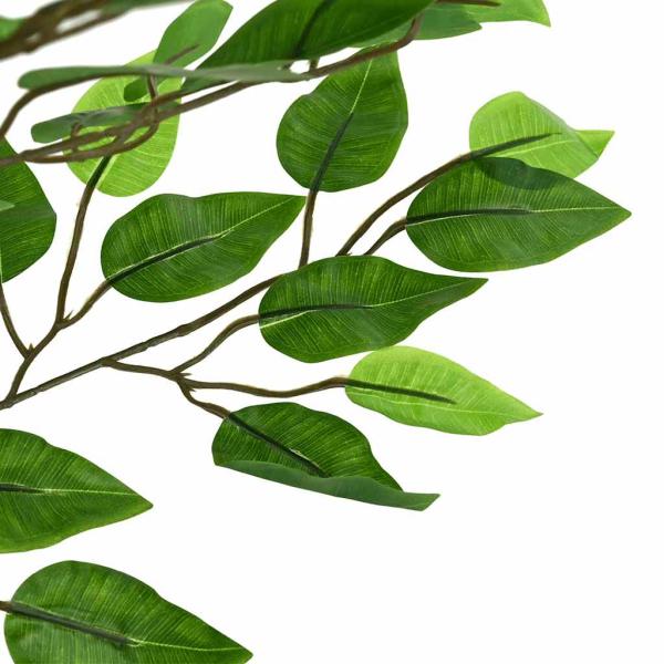 Ficusbaum Künstlich 1260 Blätter 200 cm Grün