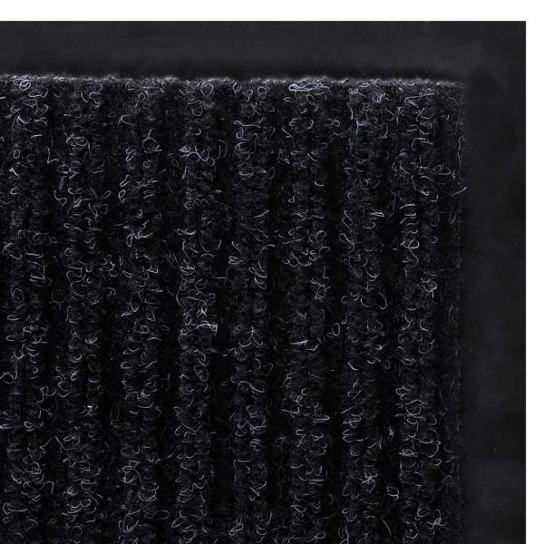 Türmatte Schwarz 90 x 60 cm PVC