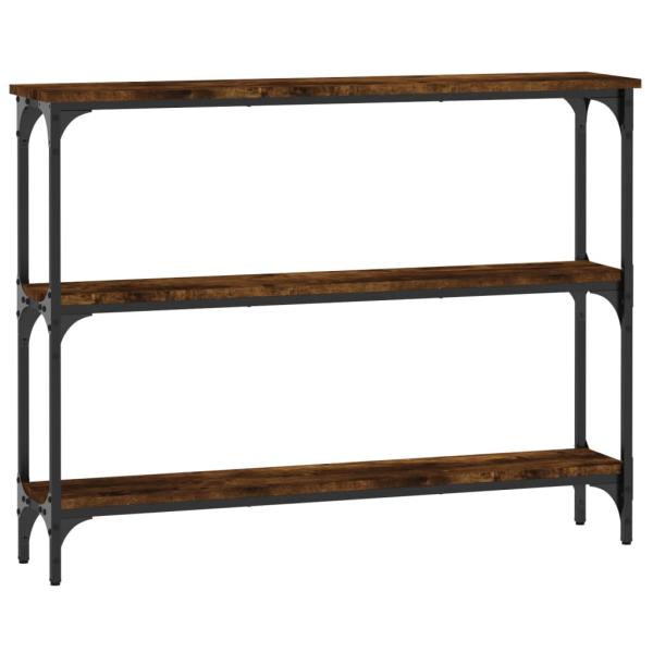Konsolentisch R?uchereiche 100x22,5x75 cm Holzwerkstoff