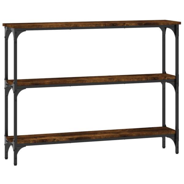 Konsolentisch R?uchereiche 100x22,5x75 cm Holzwerkstoff