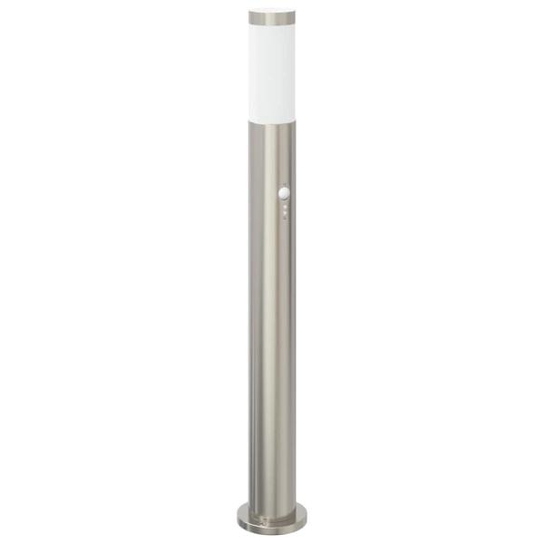 Pollerleuchte mit Sensor 80 cm Edelstahl IP44