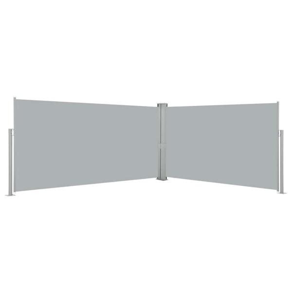 ARDEBO.de - Ausziehbare Seitenmarkise 160x600 cm Grau