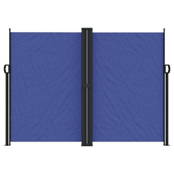 Seitenmarkise Ausziehbar Blau 180x600 cm