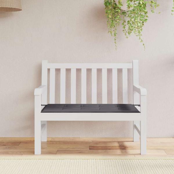 ARDEBO.de - Gartenbank-Auflage Anthrazit 120x50x3 cm Oxford-Gewebe