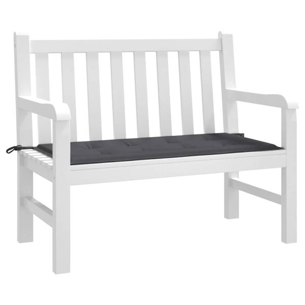 Gartenbank-Auflage Anthrazit 120x50x3 cm Oxford-Gewebe