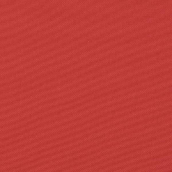 Kissen Rund Rot Ø 60 x 11 cm Oxford-Gewebe