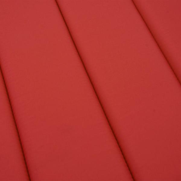 Sonnenliegen-Auflage Rot 186x58x4 cm Oxford-Gewebe
