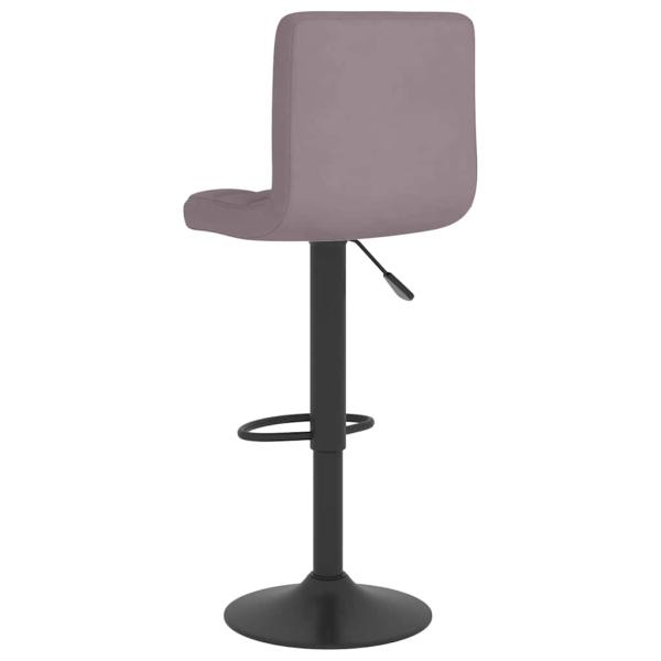 Barhocker 2 Stk. Taupe Stoff
