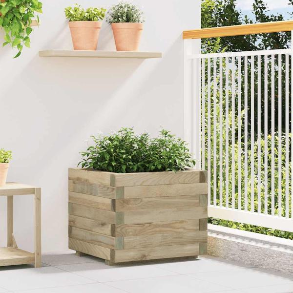 Hochbeet 50x50x40 cm Holz Quadratisch