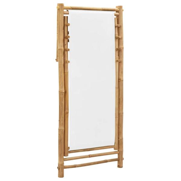 Liegestuhl Bambus und Canvas