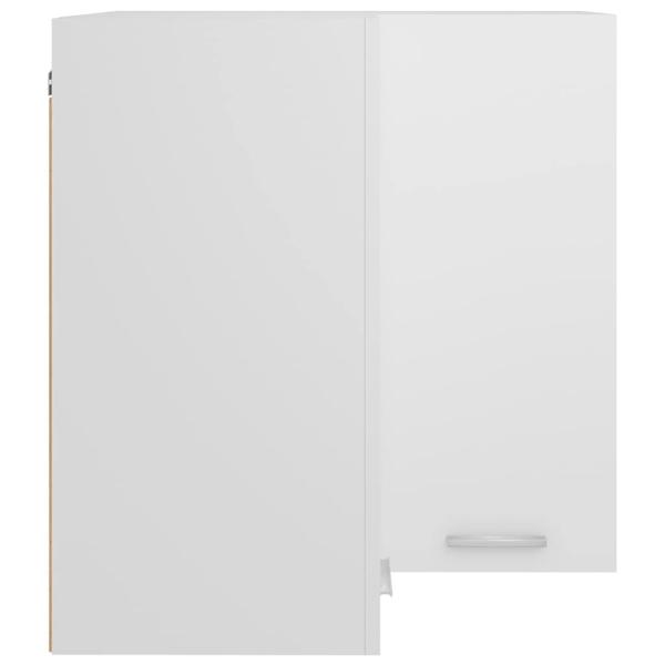 Eckh?ngeschrank Lyon Wei? 57x57x60 cm Holzwerkstoff