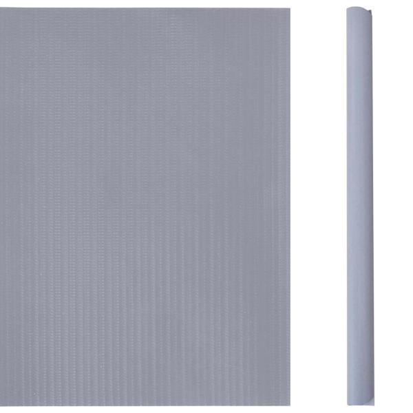 Sichtschutzleiste PVC 35 x 0,19 m Matt Hellgrau