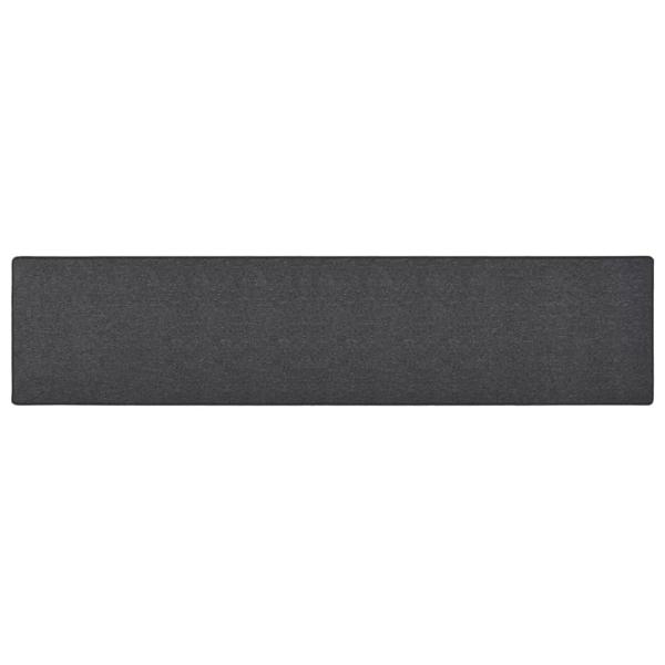 ARDEBO.de - Teppichläufer Anthrazit 50x250 cm
