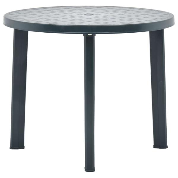 ARDEBO.de - Gartentisch Grün 89 cm Kunststoff