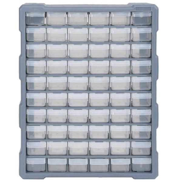 Multi-Schubladen-Organizer mit 60 Schubladen 38x16x47,5 cm