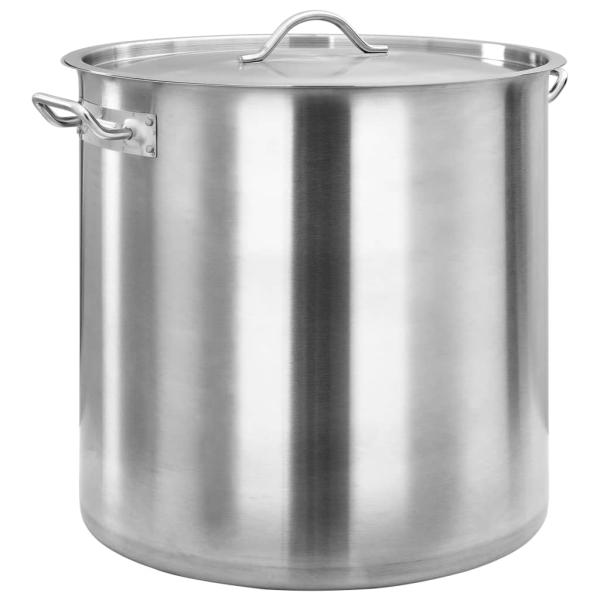 ARDEBO.de - Suppentopf 98 L 50×50 cm Edelstahl