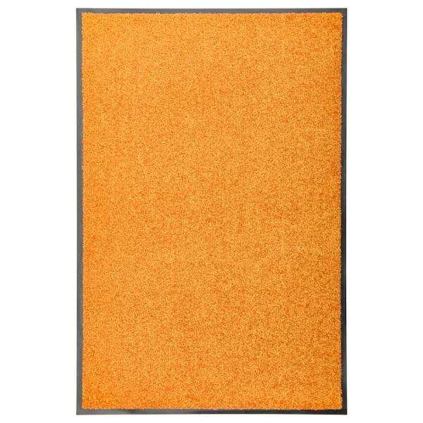 ARDEBO.de - Fußmatte Waschbar Orange 60x90 cm