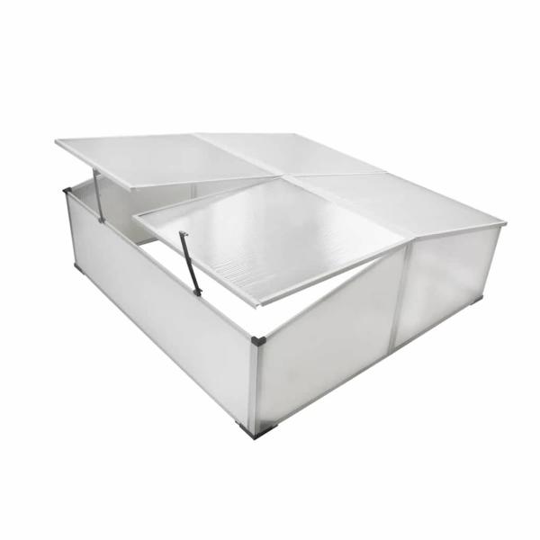 ARDEBO.de - Frühbeet mit 4 Deckeln