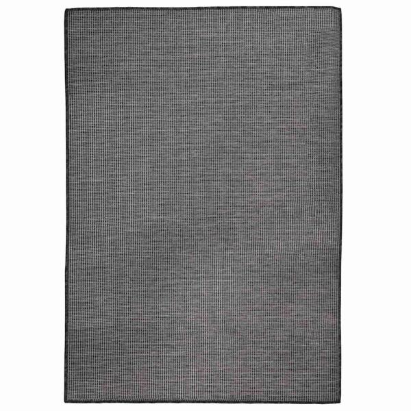 ARDEBO.de - Outdoor-Teppich Flachgewebe 160x230 cm Grau