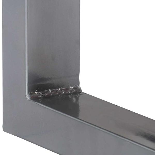 Konsolentisch 115x35x76 cm Massivholz Akazie und Eisen